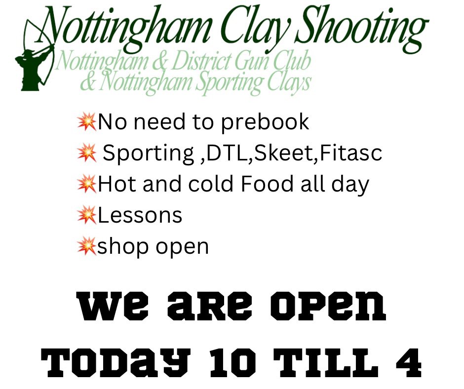 Nottingham Clay Shooting (@nottinghamgc) on Twitter photo 