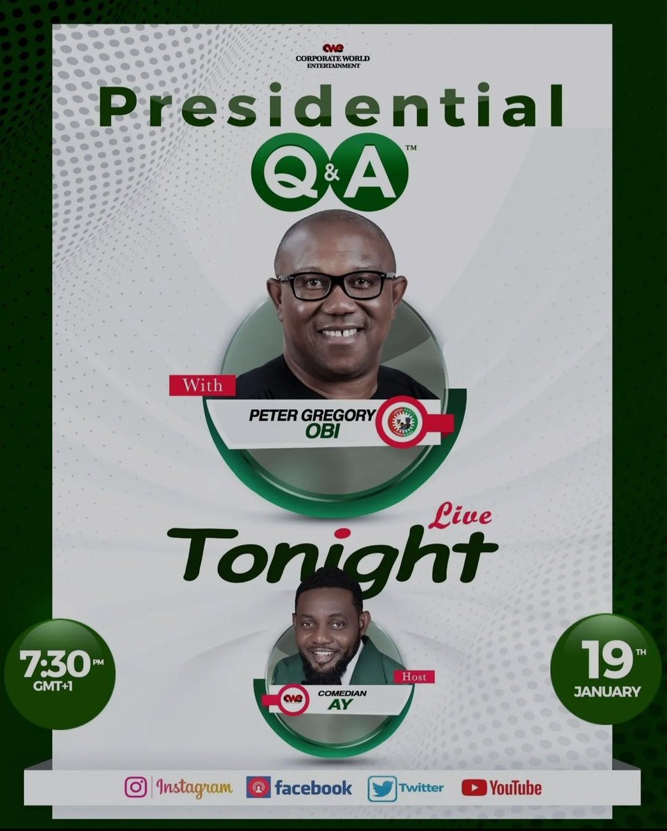 davyddylachy's tweet photo. I WON'T MISS THIS 
HOPE YOU DONT TOO...

with @AYCOMEDIAN

#NigeriaDecides2023
#PeterObiForPresident2023 
#VotePeterObiForPresident2023 
#BBTitans
#MUFC 
#BBTitans2023 https://t.co/AVSoaDrtxd