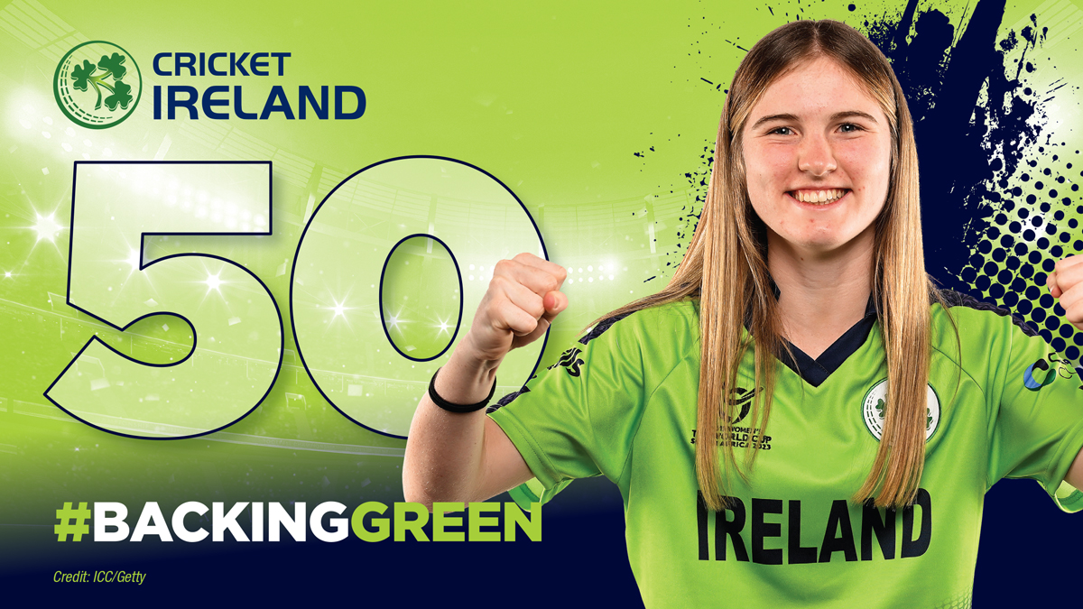 Fifty up for Georgina Dempsey, off just 37 balls! 👏👏

A tremendous knock, as we've recovered well to move onto 137-3 after 16.2 overs. 

Watch ➡️ bit.ly/3GOxdZG

Scorecard ➡️ bit.ly/3iTJmEF

#BackingGreen ☘️🏏 #U19T20WorldCup #BackingGina