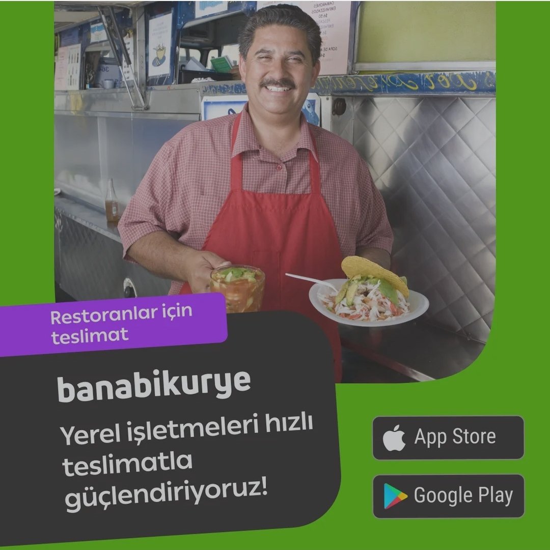 Siparişler hazırsa sana bi kurye hazır!