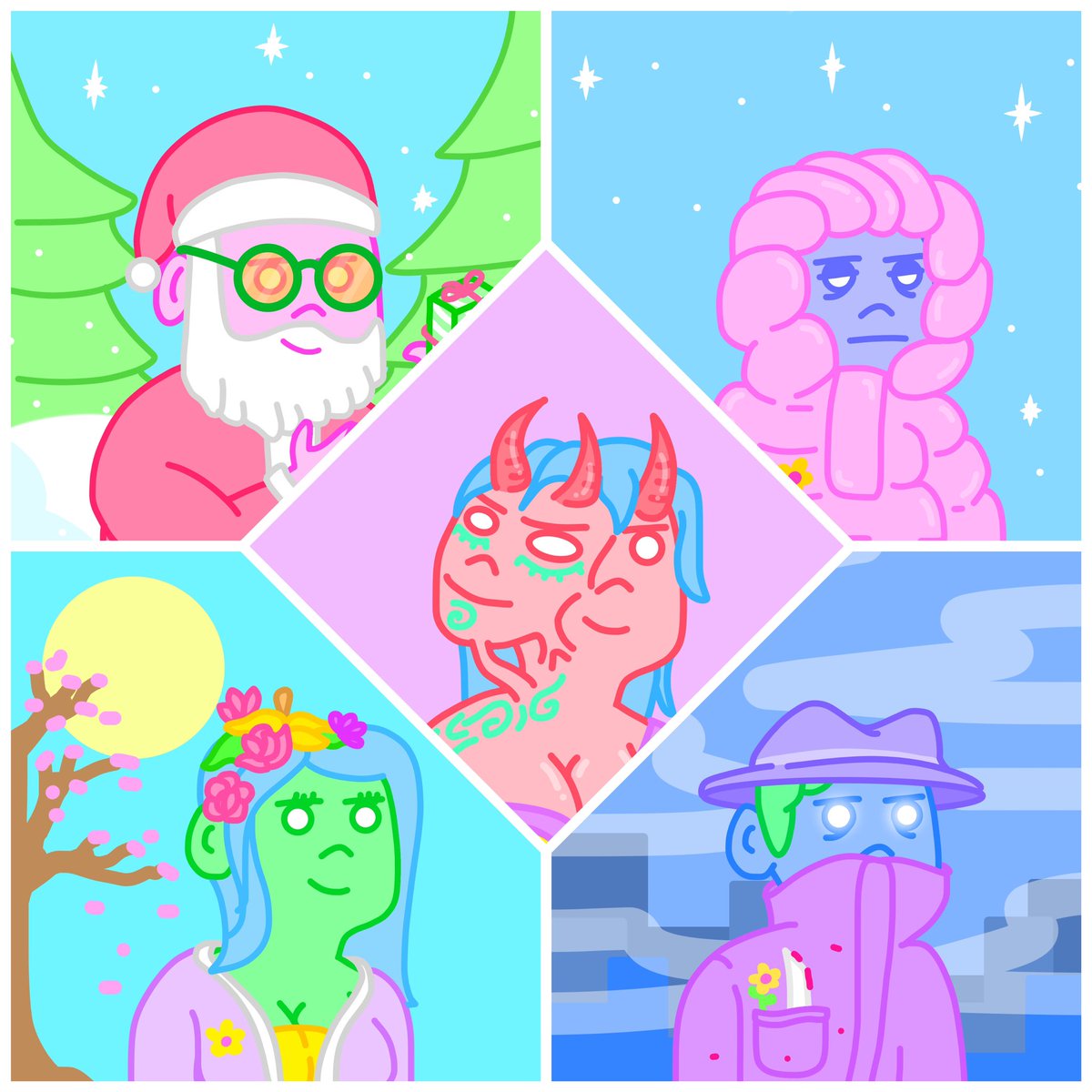 5 redraw item sending to <a href="/theinkedminkNFT/">Ana 💎💜</a> 🥳🌈❤️

#NFTs #NFT #NFTCommunity