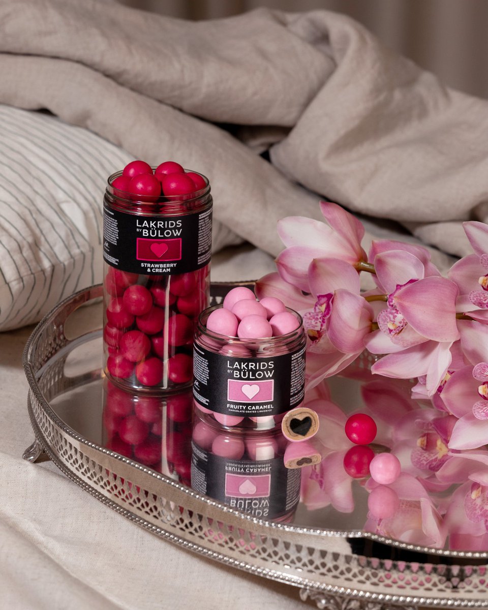 Our LOVE collection is here! ❤ 

We are thrilled to introduce you to this year's LOVE limited editions, STRAWBERRY &amp; CREAM and FRUITY CARAMEL. Get ready to fall in love at first bite! 💕

#lakridsbybulow #wemaketheworldloveliquorice #love #collection #2023