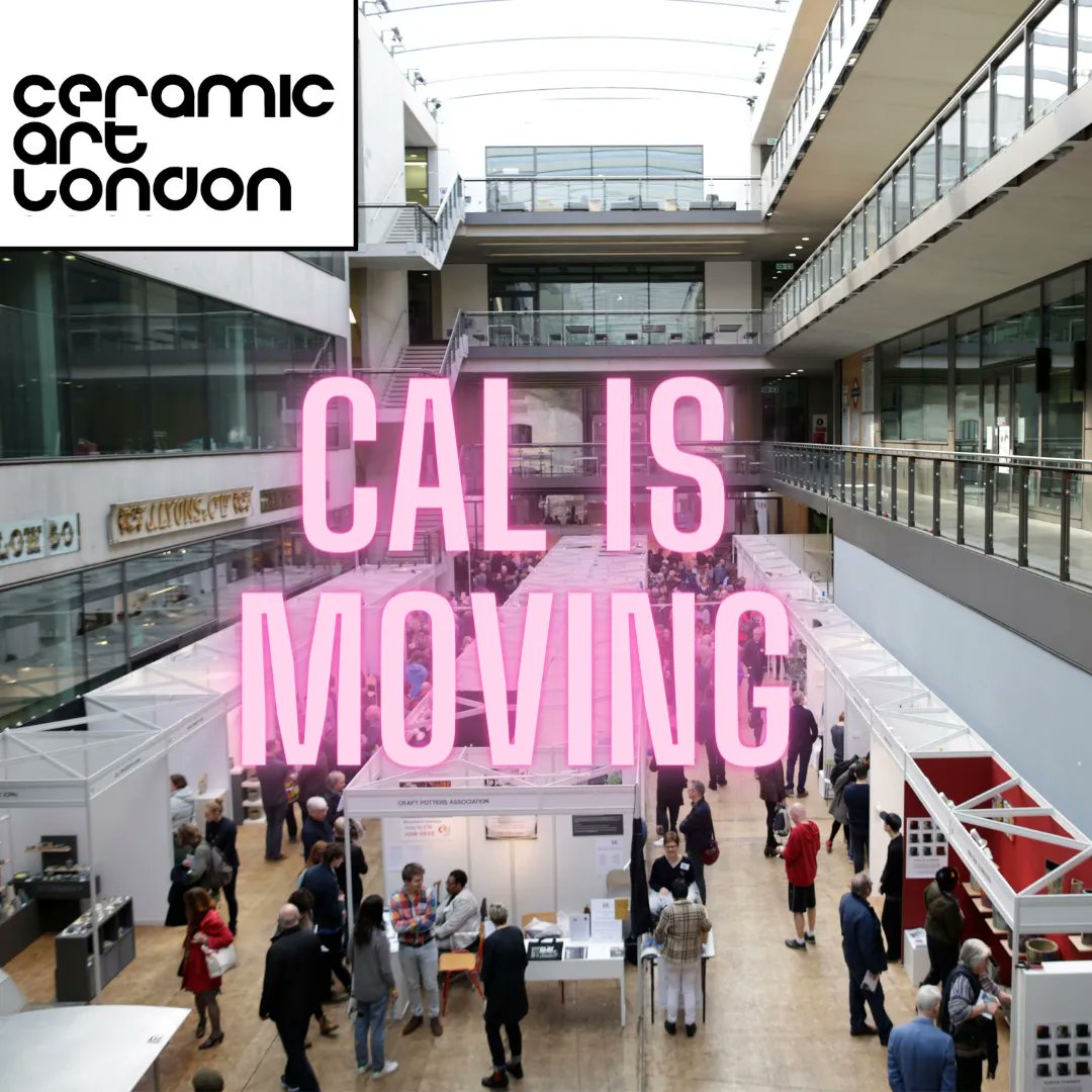 CAL IS MOVING. 
We've hugely enjoyed our collaboration with Central Saint Martins but they've decided to withdraw from public hire events for the time being.
We hope to bring the event back in a new space later this year. Join our mailing list on ceramicartlondon.com