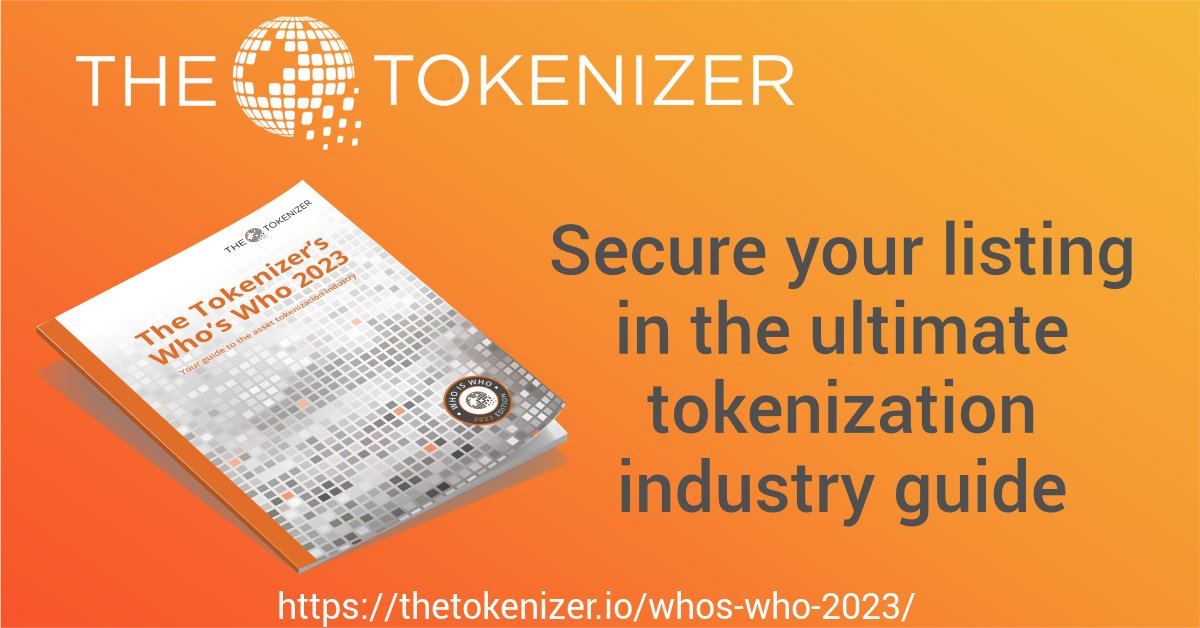 👋Grab the chance to bring your company the exposure it deserves in the first annual Who's Who report for 2023, produced in collaboration w. <a href="/TokenizerIO/">The Tokenizer</a> &amp; aiming to include all the biggest players in the #AssetTokenization space ⤵️
thetokenizer.io/wp-content/upl…
#AssetManagement #STO
