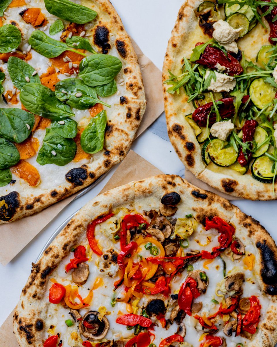 Some of our lovely vegan pizzas 🌱😍

Pictured: Vegan Sunshine, Vegan Spice and Zesty Vegan

Healthy and delicious! 🍕🥰

#ThePizzaRoom #PizzaMadeProperly #Hackney #MileEnd #Poplar #SurreyQuays #NewCross #VeganPizza #VeganLove #SupportLocal #ItalianPizzeria #LocalPizzaParlour