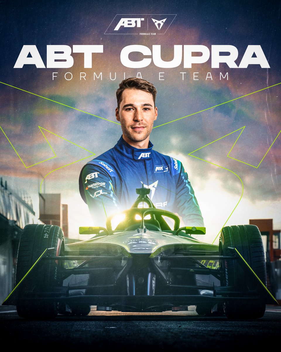 KelvinvdLinde's tweet image. Proud to announce that I will be making my Formula E World Championship debut next weekend in Saudi Arabia with ABT Cupra! 🇸🇦 

These aren’t the circumstances anyone wants to make their debut under and I wish Robin a speedy recovery. He is a key part of our team! 🙏🏽