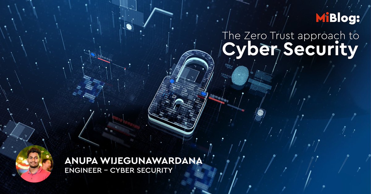 MillenniumITESP's tweet photo. Zero trust: the key to keeping your network safe from cyber threats.
Read https://t.co/gZmTZMG421 and learn the importance of Zero Trust approach and why it’s beneficial for businesses to adopt.
#zerotrust #cybersecurity #MITESP #Miblog https://t.co/Ap5dS1JQLo