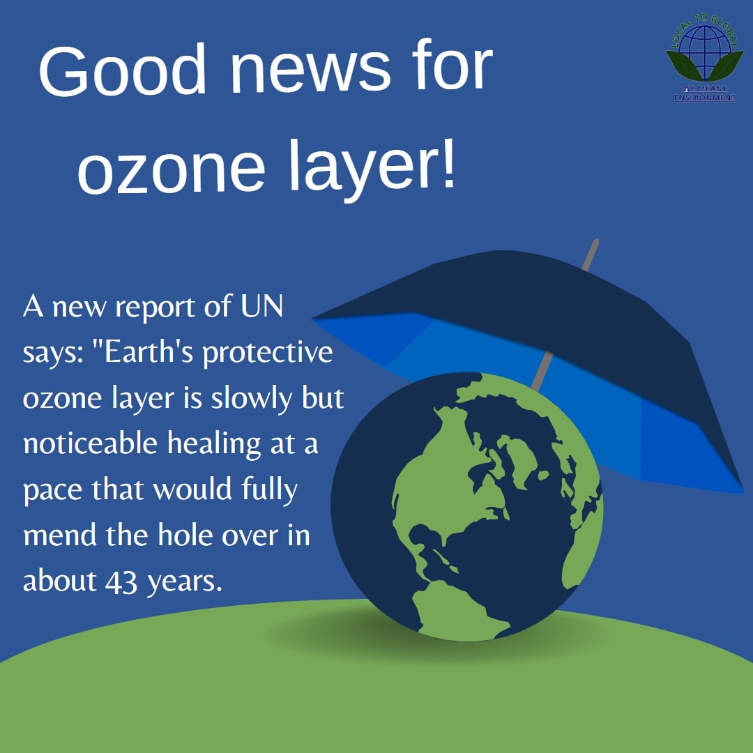 According to the NASA report, if current policies remain in place, the layer is expected to recover to 1980 values by 2040.Nevertheless, the
Antarctic ozone breach has been slowly improving in area and depth, since the year 2000.

#ozonerecovery #greenhouseeffect #saveplanet