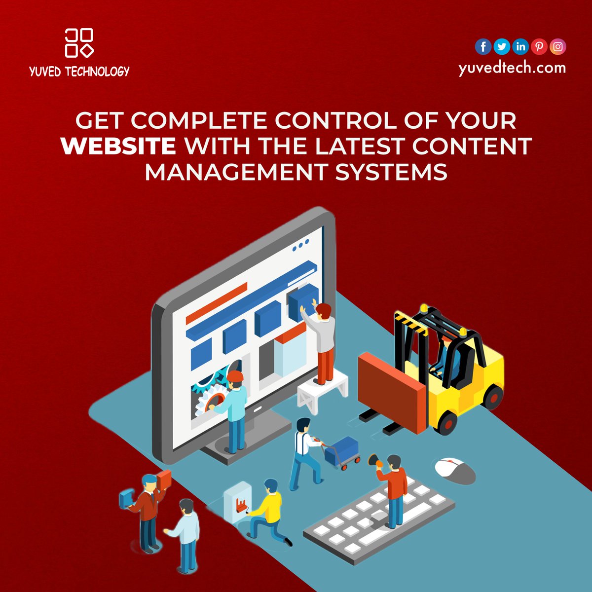 yuvedtech's tweet image. Our highly skilled team of #CMSdevelopers works closely with the clients to ensure that the projects are developed in accordance with their requirements and needs.
#cmsdevelopment #cmsdeveloper #yuvedtechnology #digitalmarekting #digitalmarektingagency #cmswebsite