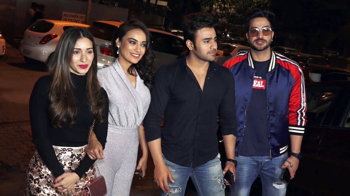 pearbhiperfect's tweet photo. At Teri Yaad launch party🥳

@pearlvpuri @SurbhiJtweets #PearBhi #BeHir #Naagin3 #Love #SurbhiJyoti #PearlVPuri #AlyGoni https://t.co/ZEAleCiMEU