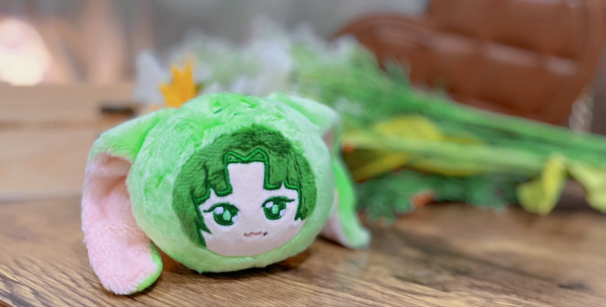 SAMESHIBACHAN's tweet photo. 登登！之前抽獎活動送給粉絲的團子！超可愛的綠色小兔子～🥰🥰過兩天就要除夕啦！好期待年夜飯喔🤤
—————————————————
 ⚜  │  鯊柴醬WORKSHOP  │  ⚜
—————————————————
#新年快樂 #團子 #客製化 #手做 https://t.co/CMxOEdTyNz