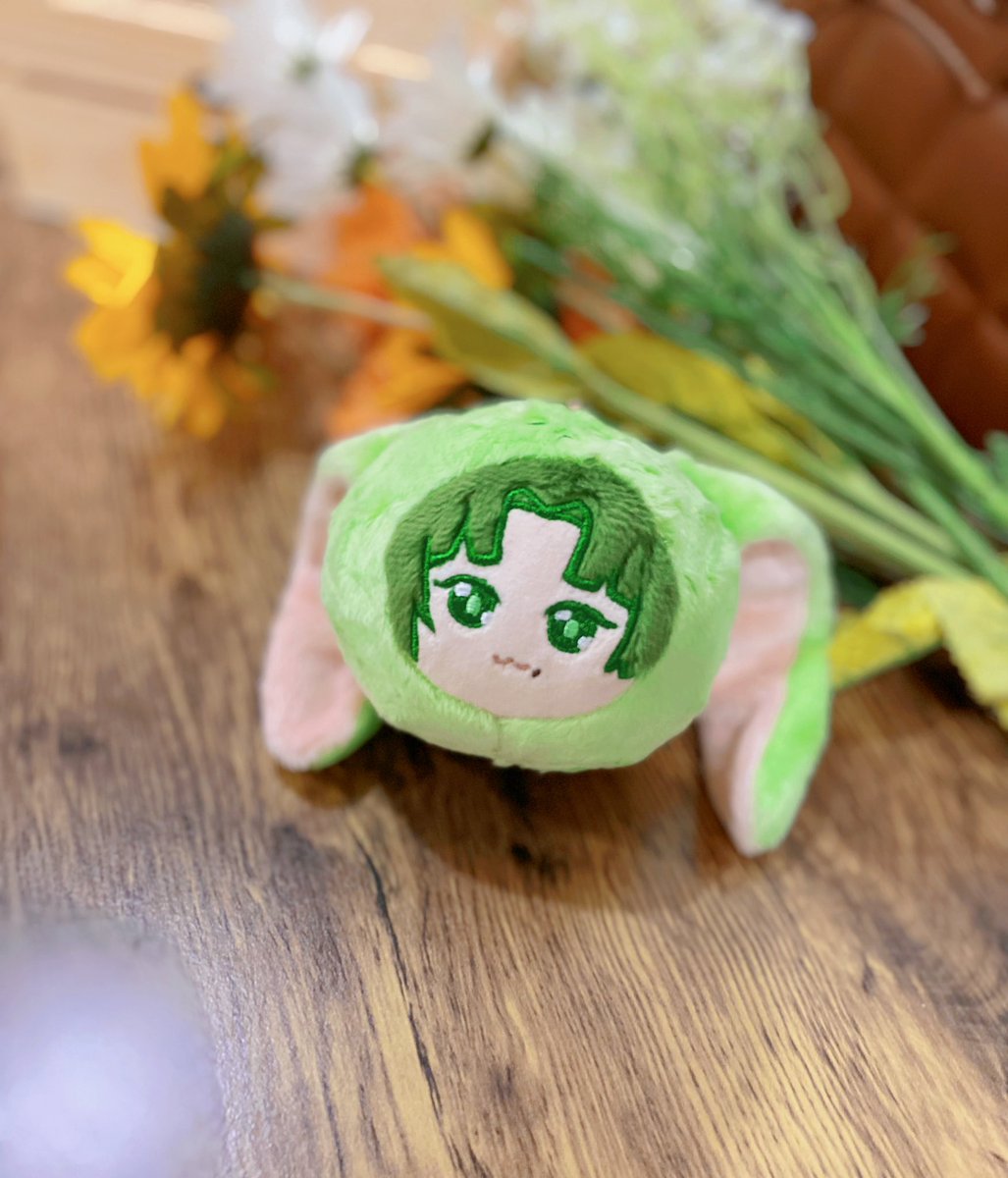 SAMESHIBACHAN's tweet photo. 登登！之前抽獎活動送給粉絲的團子！超可愛的綠色小兔子～🥰🥰過兩天就要除夕啦！好期待年夜飯喔🤤
—————————————————
 ⚜  │  鯊柴醬WORKSHOP  │  ⚜
—————————————————
#新年快樂 #團子 #客製化 #手做 https://t.co/CMxOEdTyNz
