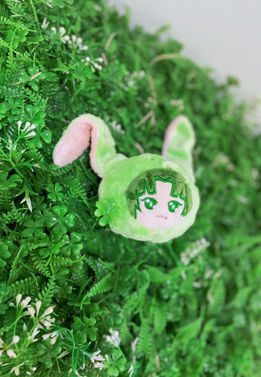 SAMESHIBACHAN's tweet photo. 登登！之前抽獎活動送給粉絲的團子！超可愛的綠色小兔子～🥰🥰過兩天就要除夕啦！好期待年夜飯喔🤤
—————————————————
 ⚜  │  鯊柴醬WORKSHOP  │  ⚜
—————————————————
#新年快樂 #團子 #客製化 #手做 https://t.co/CMxOEdTyNz