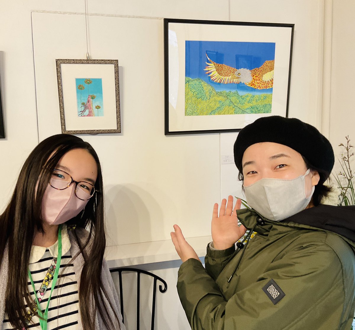 pano_lab's tweet photo. STORIES TOKYOに伺ったら、
素敵な絵を描いてる子に出会いました🌈
Conocaさん。
若干12歳。。
作品は2年待ちだそう。。
恐るべし。
https://t.co/wEIMpXJiRX
3/23からこれまた素敵な絵を描かれてるYutaka Ebisawaさんと
個展されるそう!
#Conoca #つぶつぶアート
#YutakaEbisawa #点描 https://t.co/UUryFVIkYD