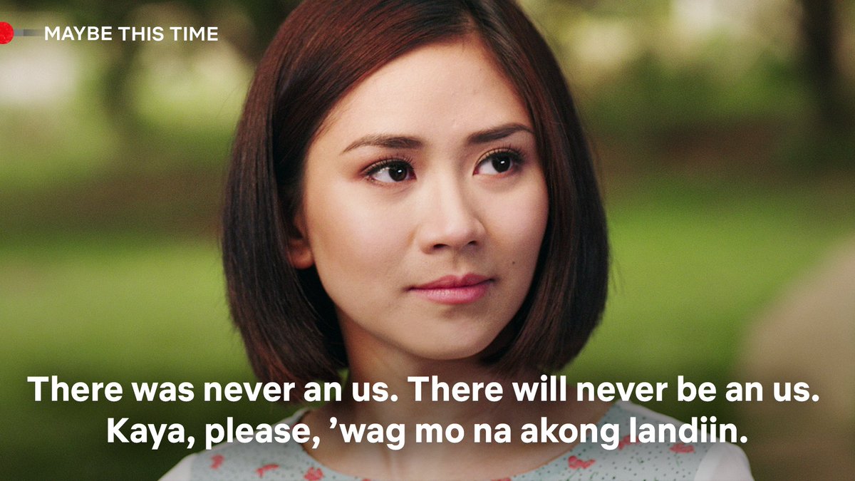 Netflix_PH's tweet image. Wag ako 🙅‍♀️ 

#MaybeThisTime #SarahGeronimo