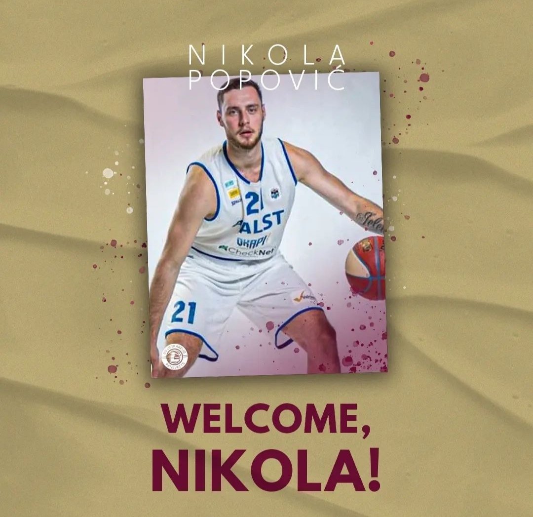 Done deal! Nikola Popovic (211-C/PF-97) moves to <a href="/EuroCup/">BKT EuroCup</a> and signs with BC 7bet-Lietkabelis Panevėžys 
Trust, loyalty &amp; patience 🏀✍🏻 #SportConnect #agency