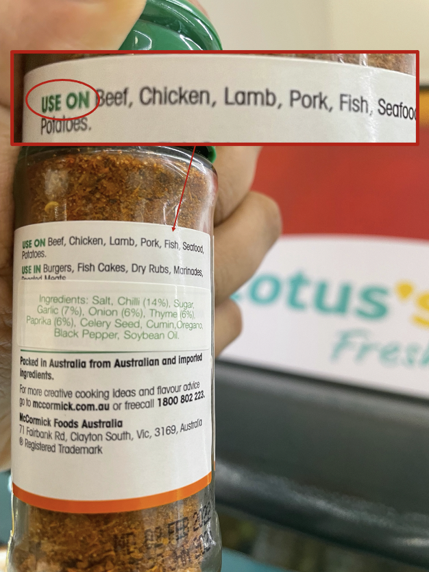 LotussMalaysia's tweet photo. Staf kami dengan segera periksa... dannnn memang sahih Haram... kalau tak tau English https://t.co/5SHtCxTjry