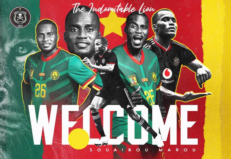AllezLesLions's tweet photo. 🔴 OFFICIEL ! Marou Souaibou (22 ans) quitte Coton Sport et s'engage jusqu'en 2025 avec Orlando Pirates, en première division Sud-africaine. 🦁🇨🇲 https://t.co/9mXljh2e0V
