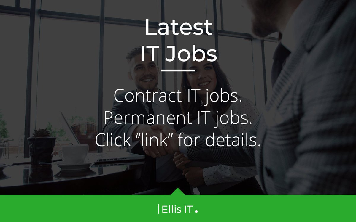 ERG_IT's tweet photo. LATEST PERMANENT &amp; CONTRACT IT JOBS.

For Microsoft jobs click here: https://t.co/M0Bka7WCsd

#EllisIT #Contract #TechJobs #DevOps #CyberSecurity #Java #DevOpsJobs #CyberSecurityJObs #JavaJobs #NewOpportunity #HR #Jobs #UKJobs #EuropeJobs #ITJobs  #Technology https://t.co/2mz5Pd9wH9