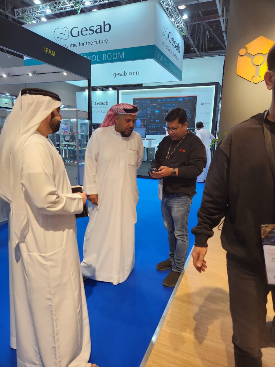idcubesystems's tweet photo. #day3 at @IntersecExpo 2023!
It's a wrap-up day at #intersec ! 
Only a few hours left to bring the curtain down at Intersec.
#visit now, or wait for the #nextyear !
 #booth : Sheikh Saeed Hall1, S1-C33, to experience the latest in #ai &amp; #ml #accesscontrol solutions https://t.co/eCrx39vUH7
