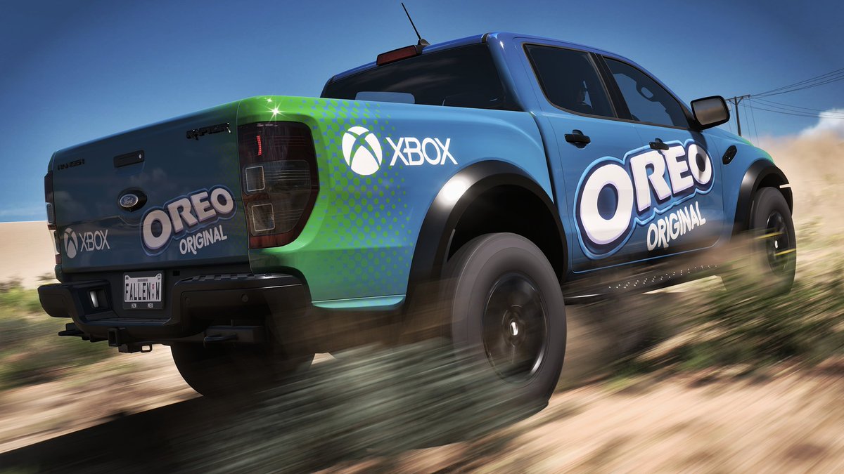 Fallenwolf_146's tweet photo. Xbox➡️Forza Horizon➡️Oreo!
The perfect start to the day!💚
#Xbox
#ForzaHorizon5  
#oreoxbox 
#FH5  #forzapaintbooth #oreo https://t.co/YhOtAOGfhm