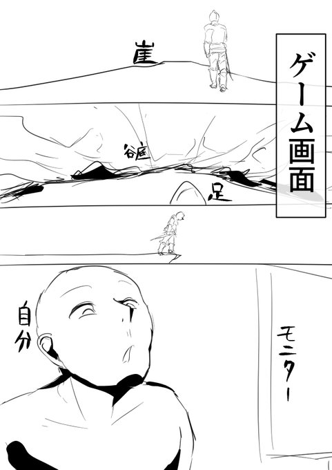 ゲームの崖とか覗くときこうなるんだけど
分かる人いない? 