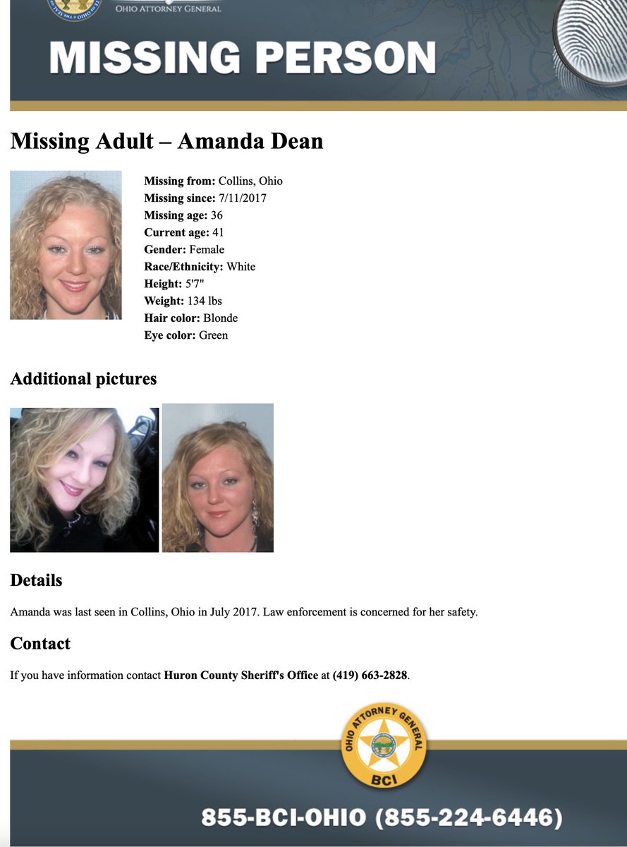 James Renner on Twitter "RT TCGNIC Help find Amanda Dean. Missing