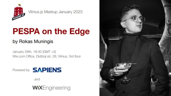 typeoftomas's tweet image. Starting the new year with some hot #frontend topics in our @VilniusJS #meetup 🔥. @muningis will share about #PESPA &amp;amp; #edgecomputing. RSVP: meetup.com/vilnius-js/eve…