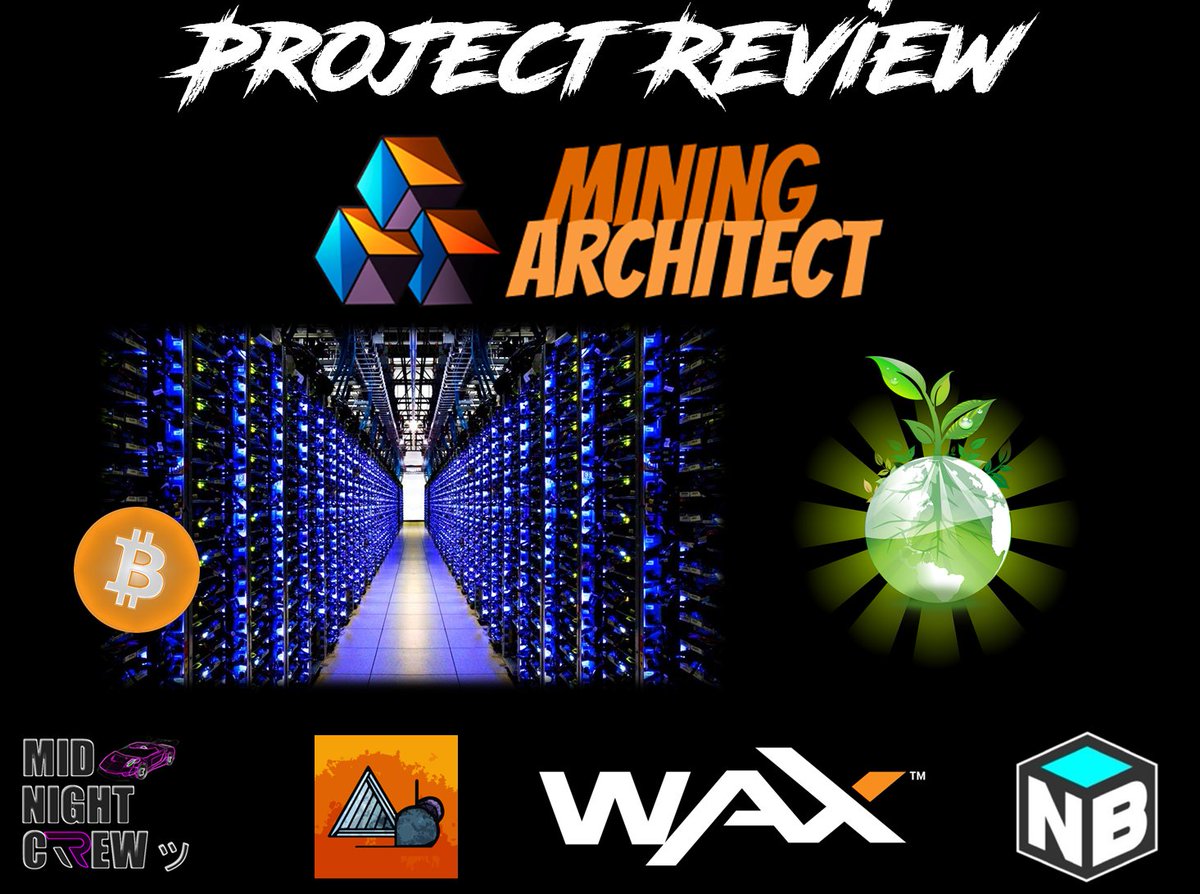 ⛏️ <a href="/MiningArchitect/">Mining Architect</a> by <a href="/InukStudios/">Inuk Studios</a> ⛏️

The Social Mining #P2E you don't want to miss on <a href="/WAX_io/">WAX</a> !

#NFTs can be used to mine game tokens, some of which can be swapped into crypto such as Bitcoin 🪙 

"I had a dream... they make it come true" Me😏

⛏️1 / 10 Project Review 👇🧵