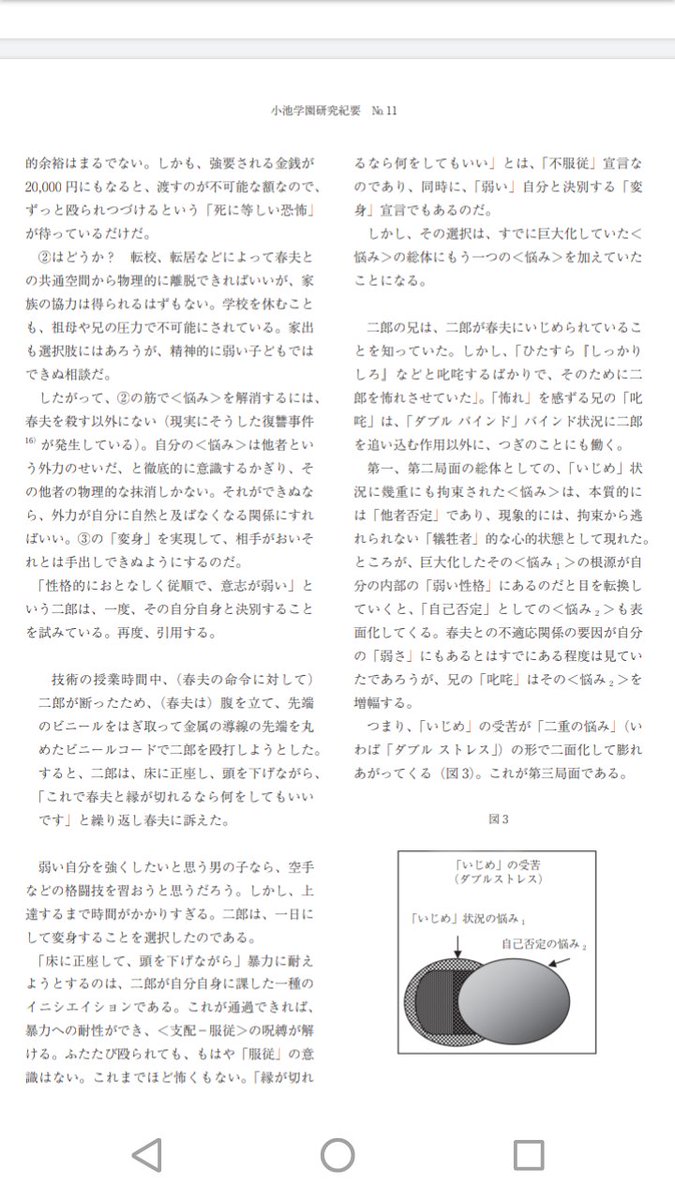 Bourbonheim's tweet photo. ダブルバインドは相手の自己肯定感を下げ���総合失調症を招く非常に有害なコミュニケーションです。
人を育てるどころか、徹底的に破壊する行為です。
幼児教育の長田勇 教授の論文を読んで頂ければその有害性がお分かり頂けるでしょう。

誤った知識を持ったまま、人を指導するべきではありません。 https://t.co/Qrcw5TbleJ
