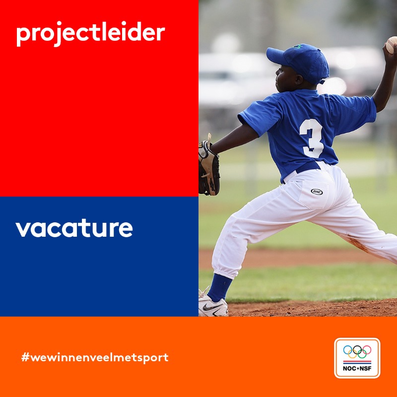 nocnsf's tweet photo. Ga jij bij ons aan de slag als projectleider? 

Je bent verantwoordelijk voor het coördineren van inspanningen op het gebied van één van de projectdoelen uit de sportagenda: 100% aantoonbaar bekwaam kader.

#wewinnenveelmetsport | #vacature