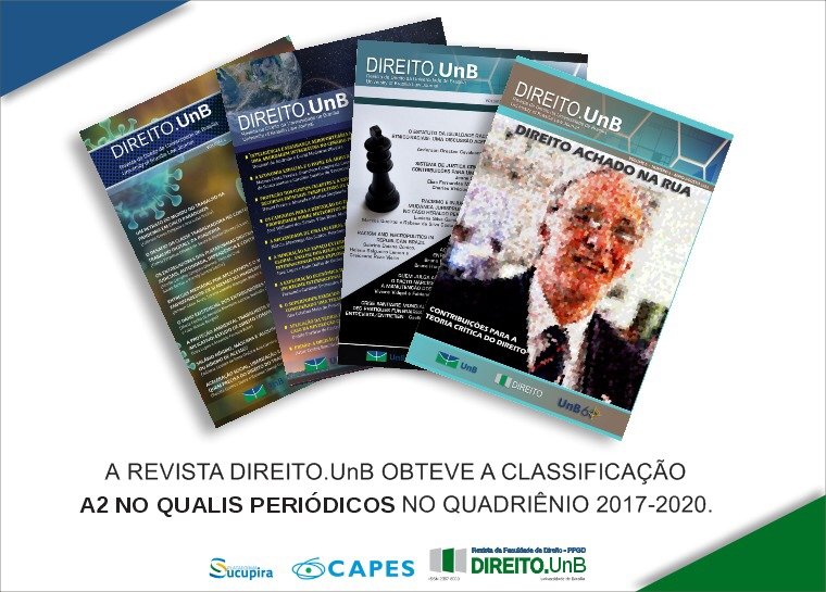 UnB_Direito's tweet photo. Informamos que a nossa Revista agora é Qualis A2!! 🎉🎉
•
Esse é o reconhecimento de uma equipe dedicada, esforçada e competente!
•
•
• https://t.co/pIQ9X1SUcz