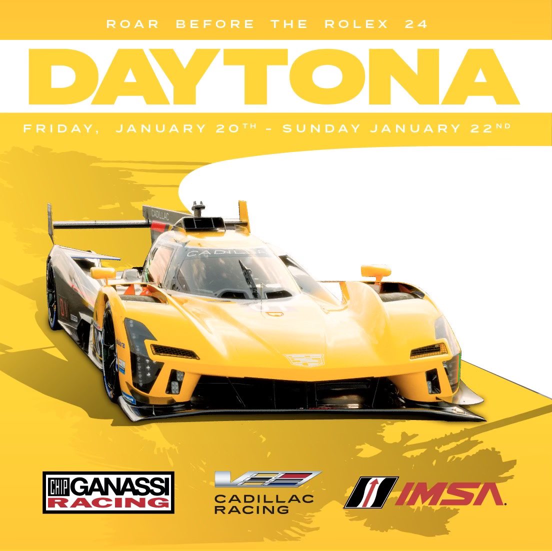 CGRTeams's tweet photo. The 2023 season starts NOW ⏰

Follow along as we prepare for the Roar Before the 24! Read the preview👇

https://t.co/RPyCnq6Xc1 https://t.co/ehjwLJjsqe