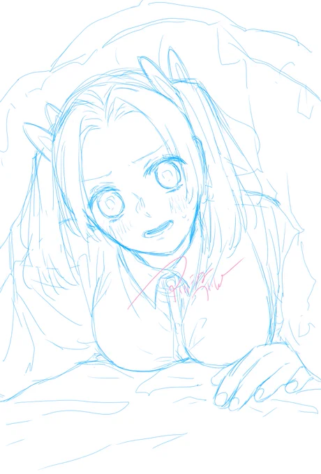 落書きアオちゃん 