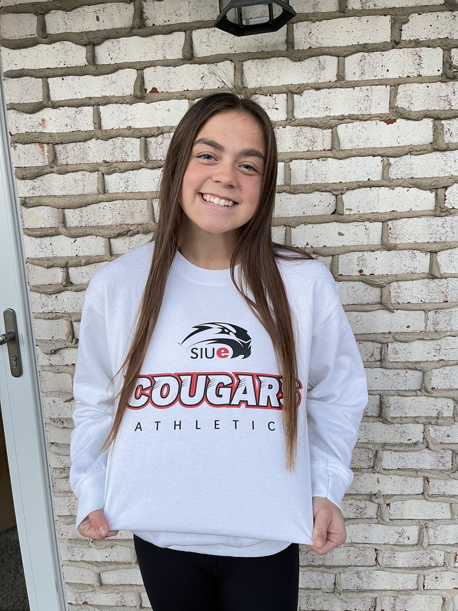 I’m super excited to announce that I will be continuing my academic and athletic career playing D1 soccer at SIUE. I want to thank my family, teammates, and coaches @loufuszga <a href="/LFA05GBlueStar/">Lou Fusz 2005G Blue Star Premier</a> <a href="/FZESoccer/">FZE Soccer Programs</a> for helping me achieve my goal. GO COUGARS!!! ❤️🤍🖤<a href="/SIUEWSoccer/">SIUE Women's Soccer</a>