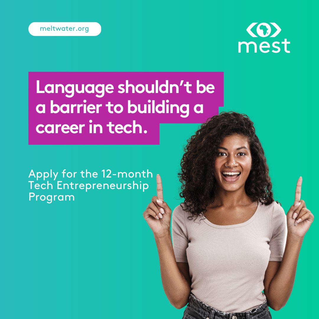 ammish_ofori's tweet image. Applications  for  the @MESTAfrica  #MESTTrainingProgram are  still  under  way.  
Apply  now  to  learn  skills  in:
✅Software development
✅Business
✅Communication &amp;amp; more!

Apply here &amp;gt;&amp;gt; bit.ly/TP_MEST 

#TechAndBeyond #MESTClassOf2024