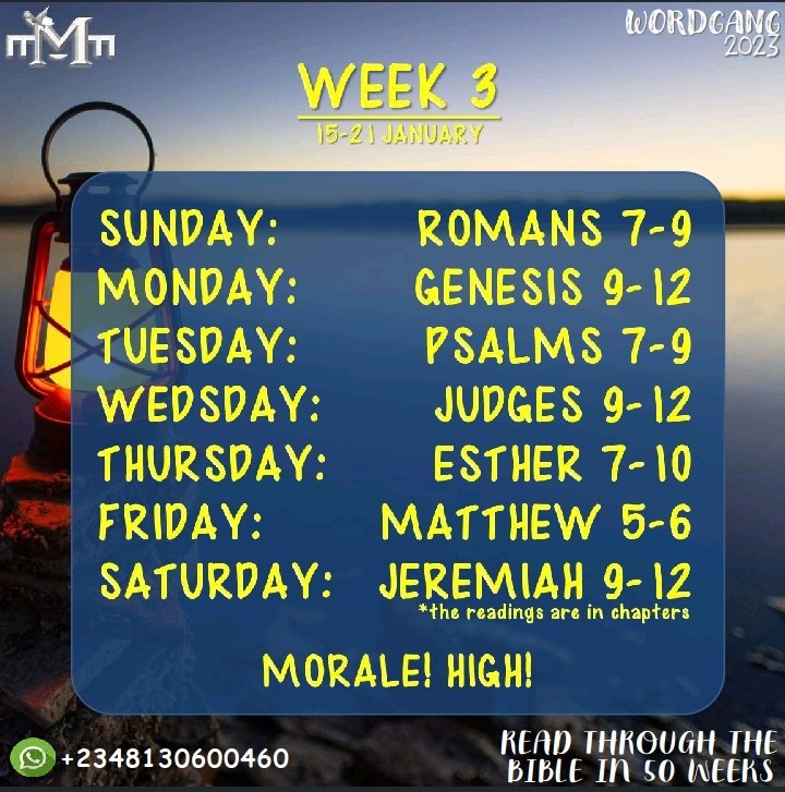 TaiwoDafidi's tweet image. What have you learnt from the Bible this week?

#WordGang
#GangEngage
#WeekThree
🔥