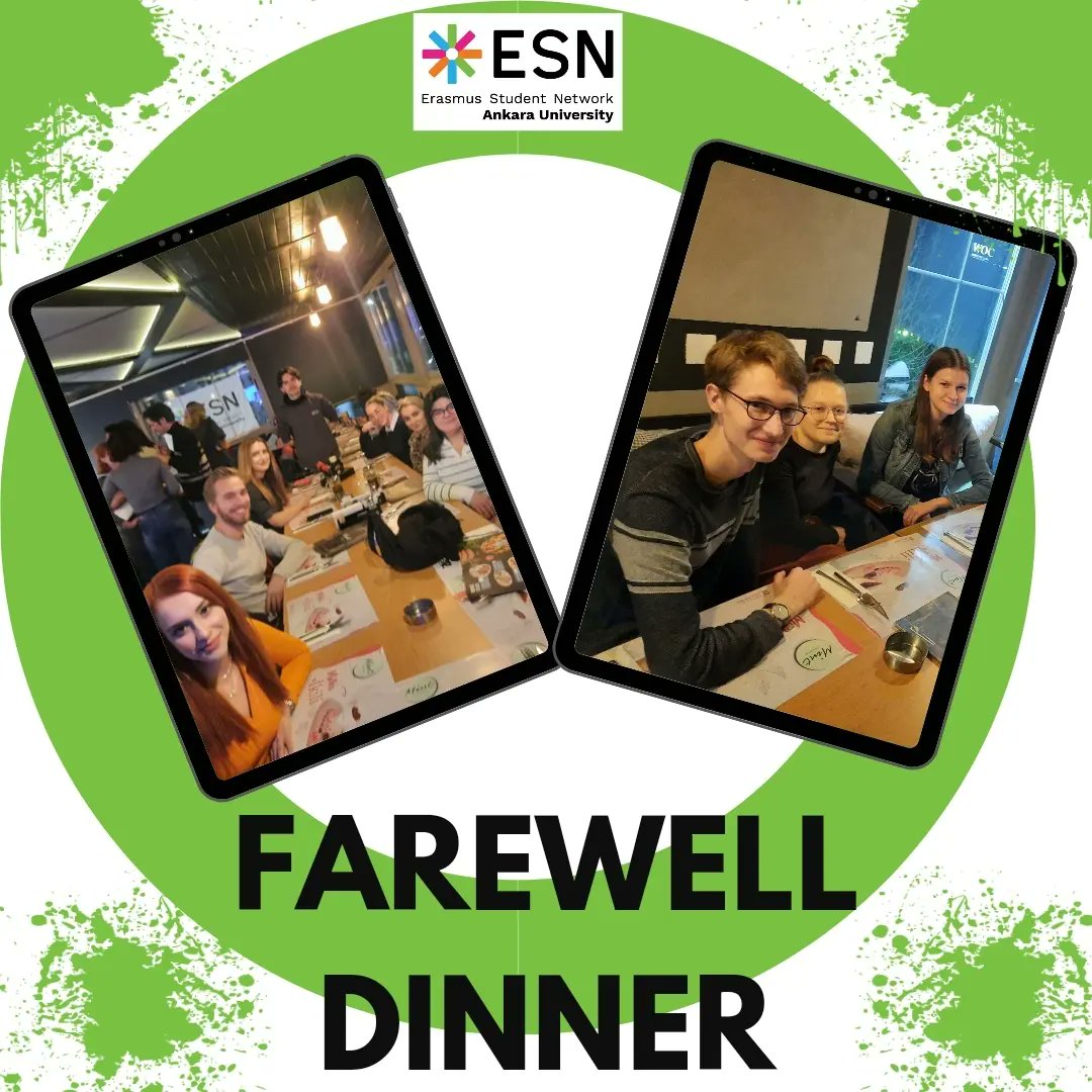 ESNankarauni's tweet photo. Sad as it is 🥲, we reached the end of this term and the end of the Erasmus experience for many of our friends. 

And as a last meeting together, we had an amazing Farewell Dinner where we sang, danced, laughed, and had our last hugs😍. https://t.co/Om2rFwxxty