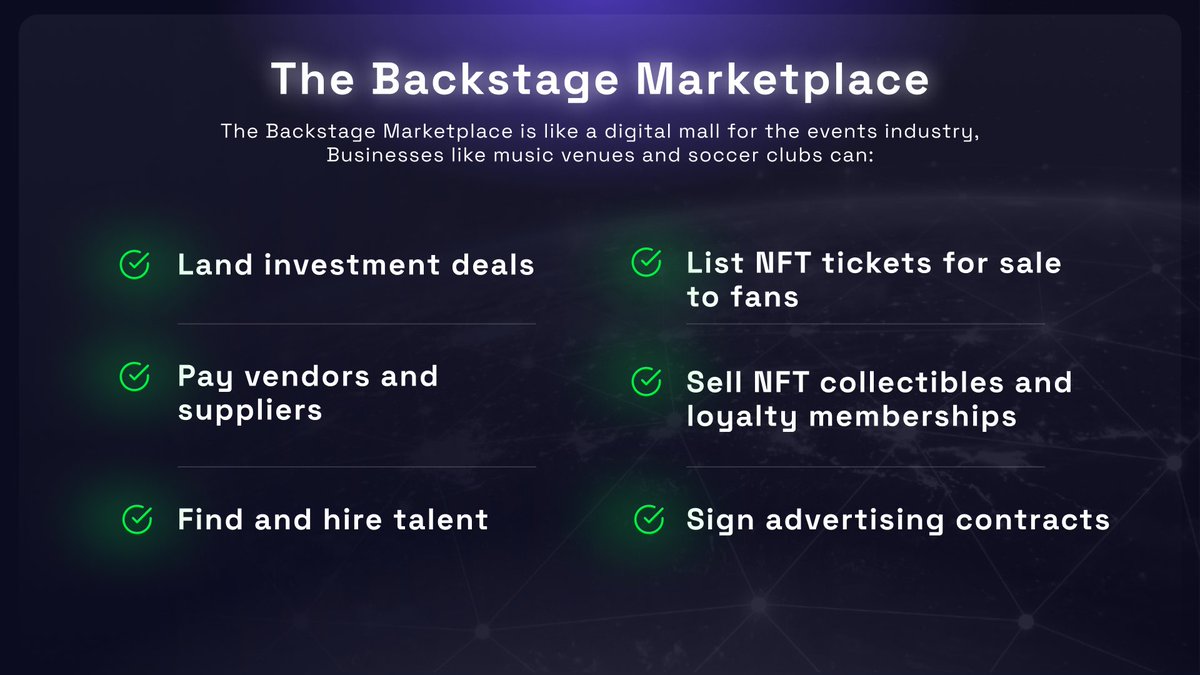 The possibilities on the Backstate Marketplace are truly endless!

#Web3 #NFT #CryptoCommunity
