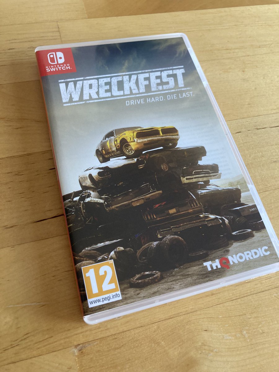 n64controller's tweet image. And now for something completely different (to sonic cd) - wreckfest!
