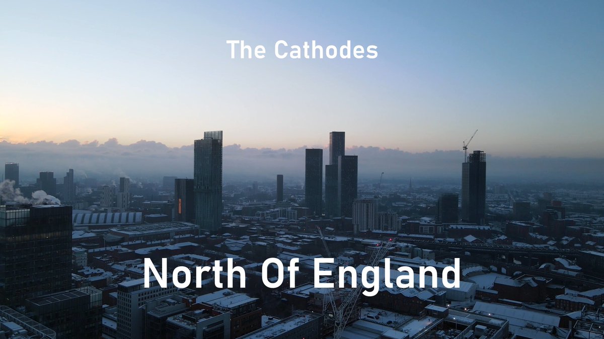 *** NEW RELEASE TODAY**
North Of England is now available for download and streaming. More info via our website at thecathodes.com

#synthpop #manchester #synthwave #80s #80smusic #poprockmusic #indiepop #vintagesynth #synthersizermusic #retrowave #retro #newmusic