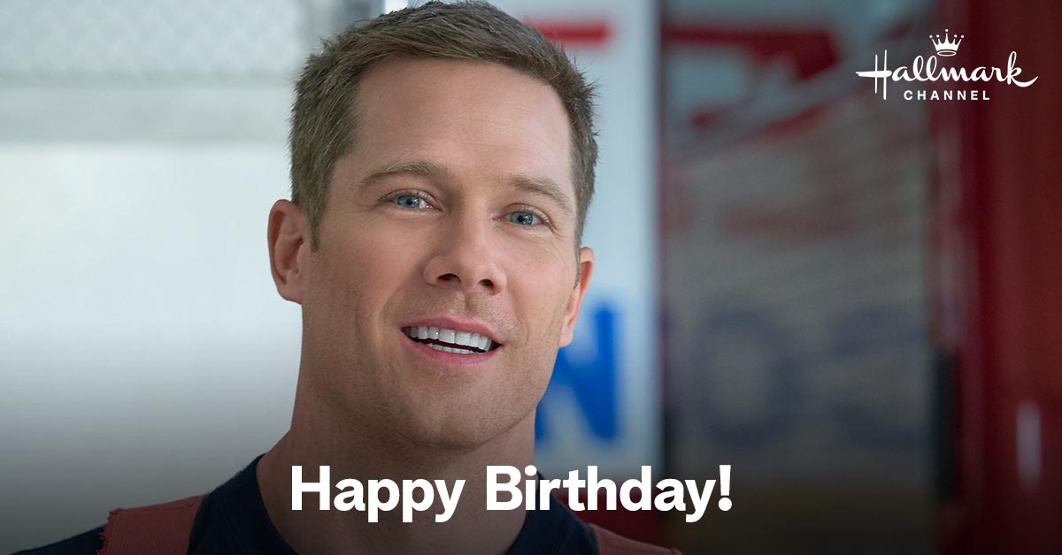 Happy Birthday to a true Hallmark star, #LukeMacfarlane from #AMagicalChristmasVillage!