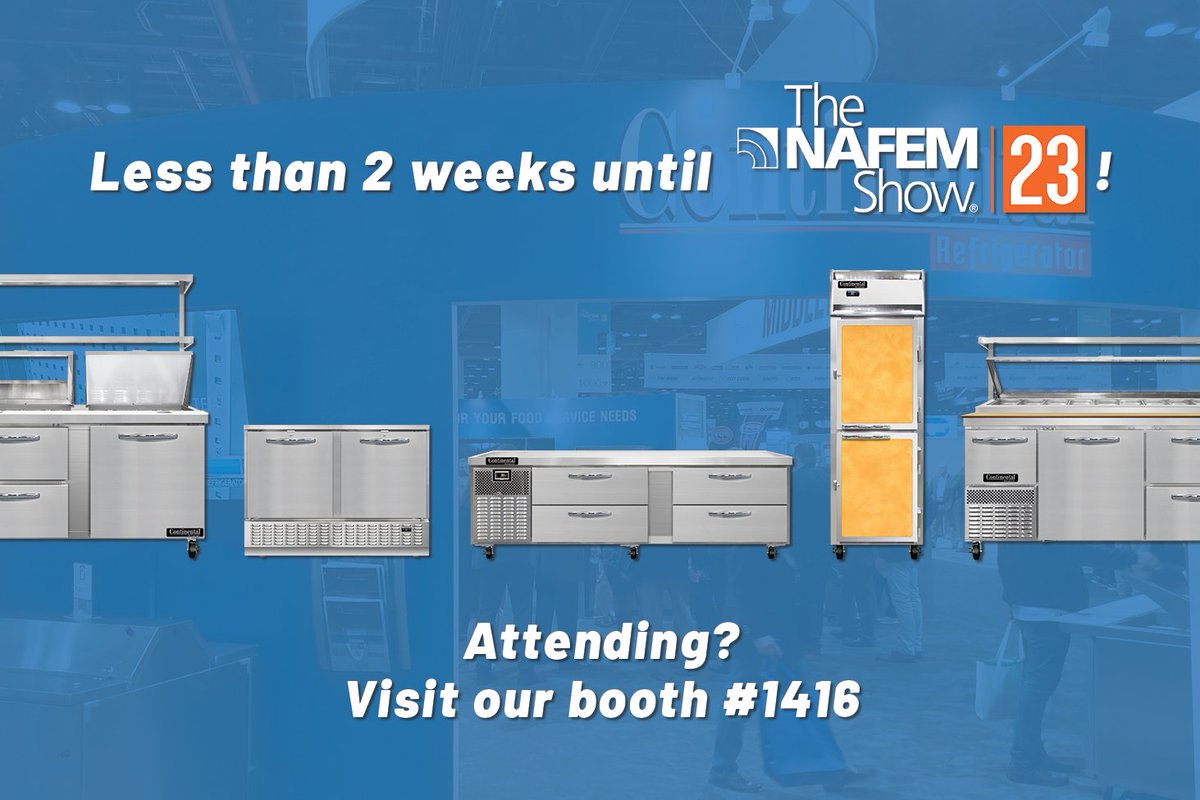 We can't believe it's less than 2 weeks until <a href="/TheNAFEMShow/">The NAFEM Show</a> 2023! If you're attending, stop by booth 1416 and see some of our NEW and upcoming products and features! #NAFEM23
