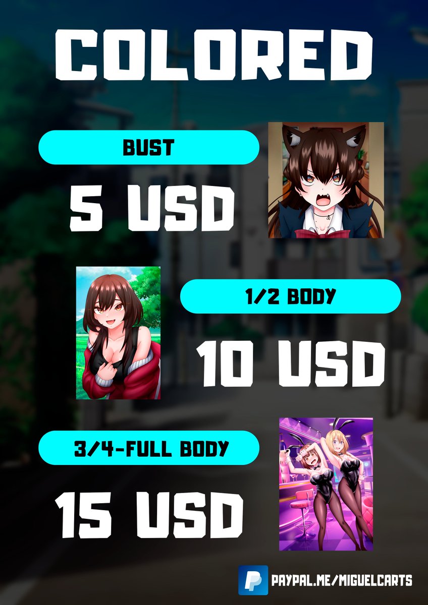 MignosArts's tweet photo. ‼️OPEN COMMISSIONS‼️

Apertura de comisiones hasta el mes de marzo, ahora con mejor calidad y con posibilidad de pedir comisiones #nsfwtwt y #furry 

▶️Si te encuentras interesad@ puedes escribir un comentario o un DM

#digitalart #furryart #nsfwart #animetwt #commissionopen https://t.co/iHZLVuJhdl