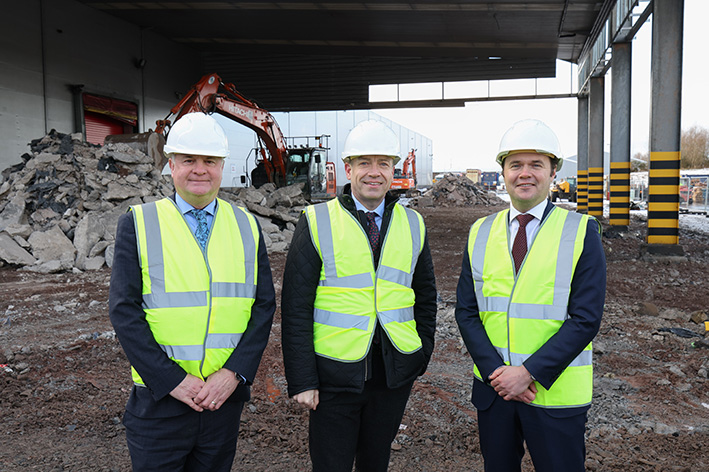 Delighted to represent Lisburn Chamber of Commerce at the Coca Cola HBC investment announcement yesterday with General Manager, Miles Karemacher and Secretary of State, Chris Heaton-Harris. Terrific news of £17 million investment in an additional production line and 35 new jobs.