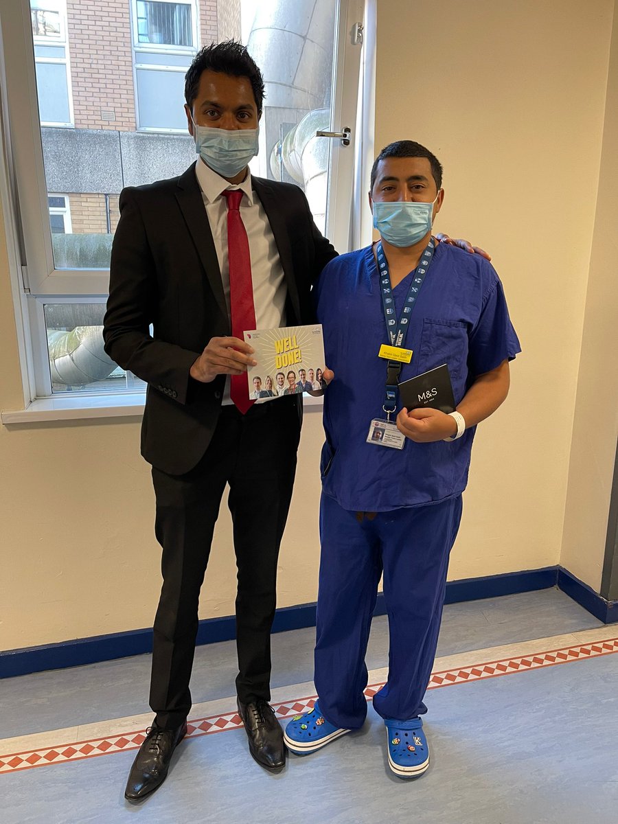 SurgicalDivisi1's tweet photo. SURGERYPROUD - Khalid Salih, for creating epidural packs for labour ward, very well received by anaesthetists and improved patient care. https://t.co/6GoxIFGTJB