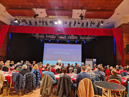 Great networking breakfast this morning at Lagan Valley Island with exceptional speakers, Gerry Hussey, Caragh Hamilton and David Moore. Thanks to @MLN_NI and @lisburnccc Business Solutions for a great event.