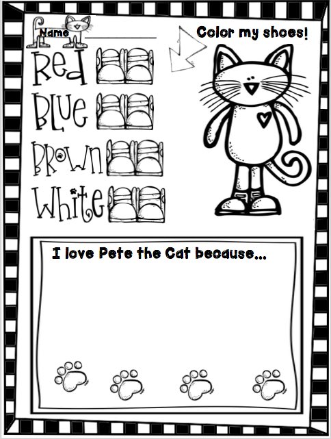 Continuing Pete the Cat and his white shoes, this activity gets kindergarteners to retell the story from comprehension. The activity finishes with an opinion writing piece, which is great for discovering voice and persuasive writing skills. ✏️ <a href="/PJLanguageArts/">PJ Language Arts Methodology UWindsor</a>