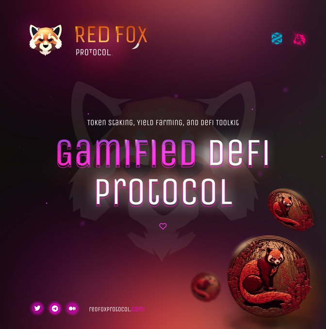 Red Fox Protocol is pure 🔥🔥🔥
Awesome Team and Community! 

Real Gamified DeFi Toolkit for real Degens