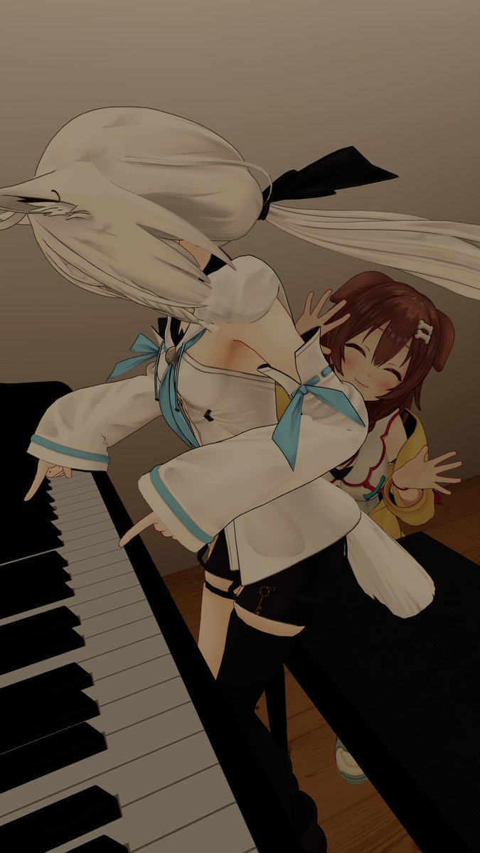Reichisan's tweet photo. thank you for making my 2023 better ily homies
i forgot how cool playing vrchat with friends is!
 @BlackquillC @alphazerovt @MrowA21 https://t.co/ALokAligEZ